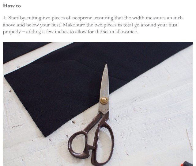 DIY TUBE TOP TUTORIAL 