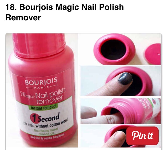 Stick your finger in for 1 second and it will completely remove every last trace of polish. - $8.88