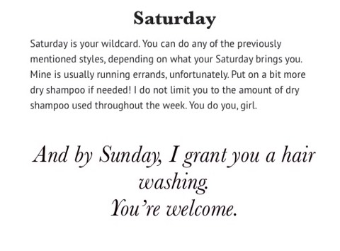 How To Get Away With Washing Your Hair Only Once A Week💆