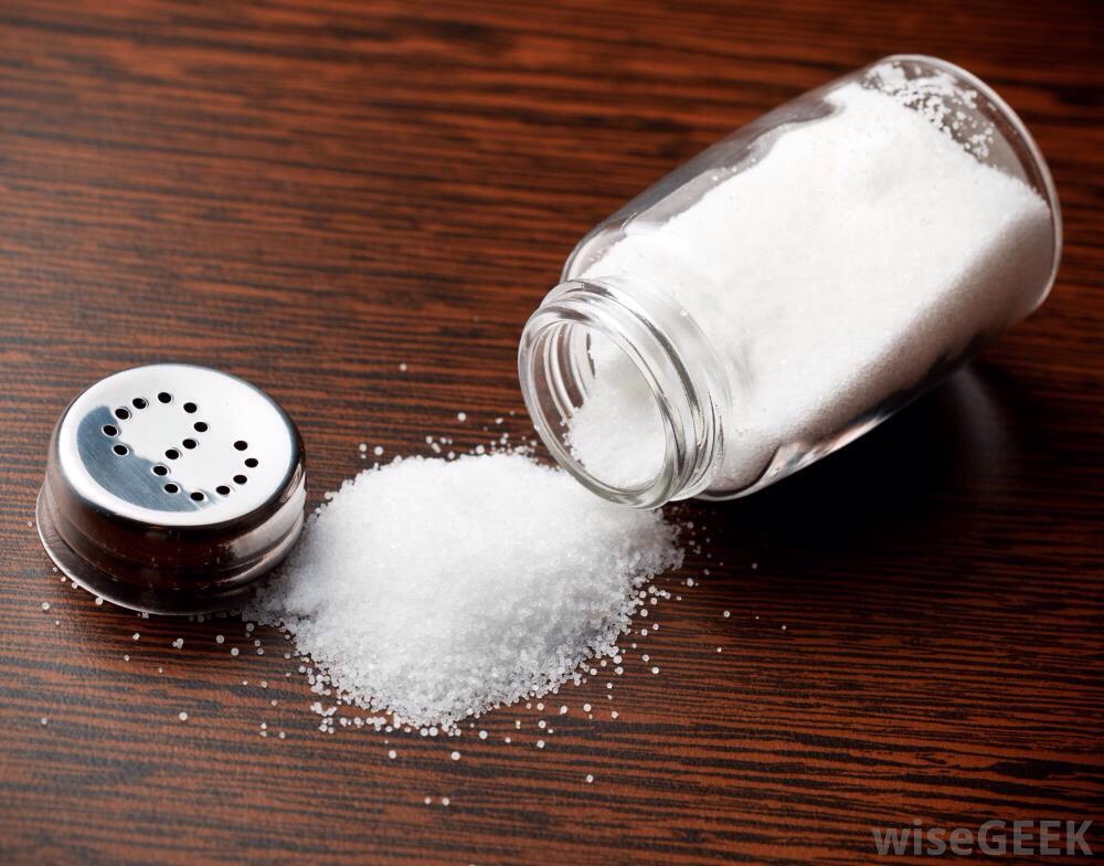 For this final tip you will need salt...