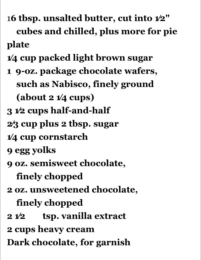 Make Chocolate Cream Pie !!!😍