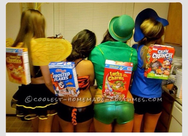 Cereal box characters!