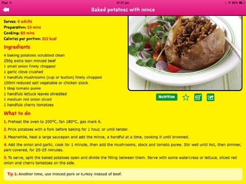 7 Healthy Meals- One For Each Day Of The Week