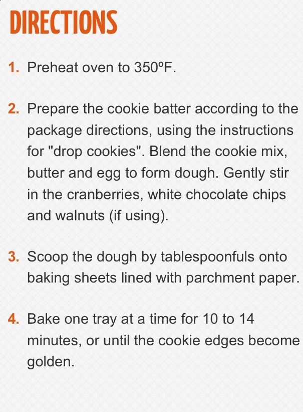 White Chocolate Cranberry Holiday Cookies 