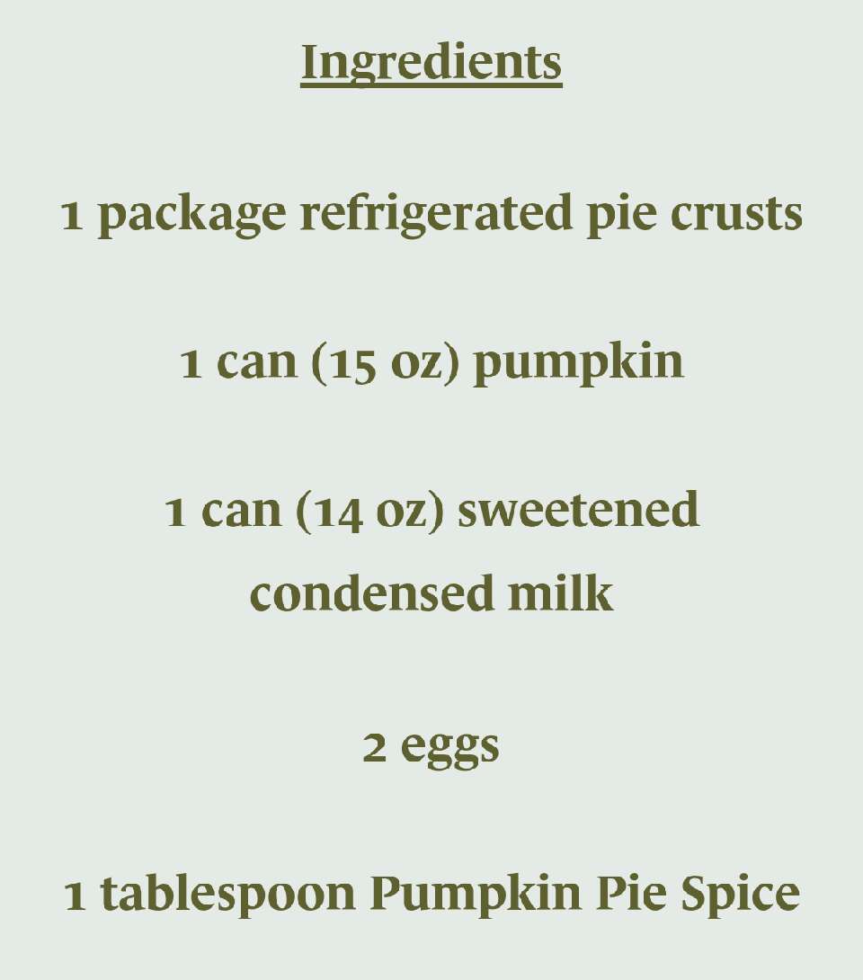 Mini Pumpkin Pies!!!