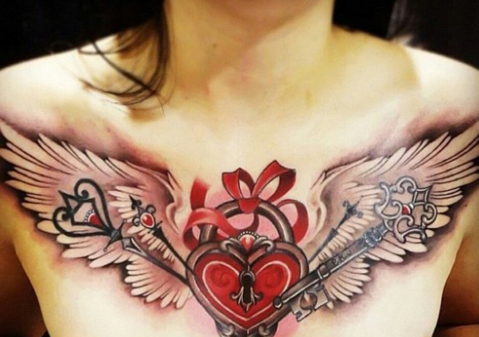    Lock And Key Tattoos!!!!