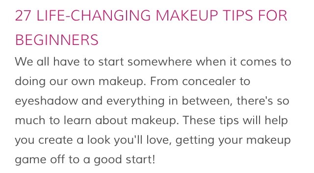 2⃣7⃣ Life-Changing Makeup Tips For Beginners!