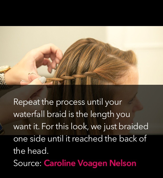 How To: Waterfall Braid 