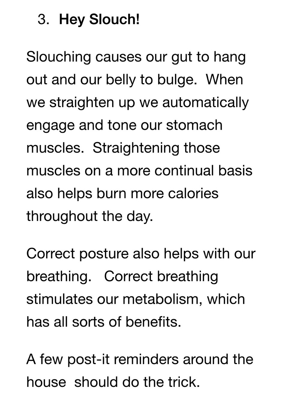 8⃣ Tips For A Flatter Belly Without Any Diet Or Exercise. 🍶