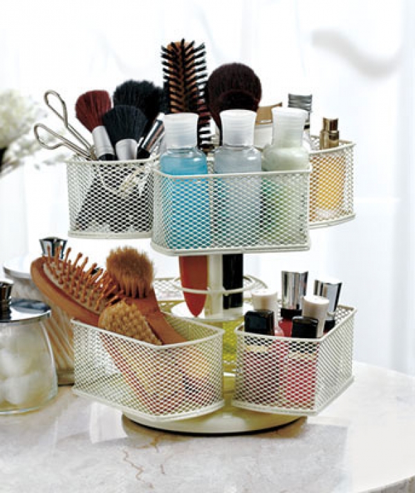 Easy Makeup Organizing