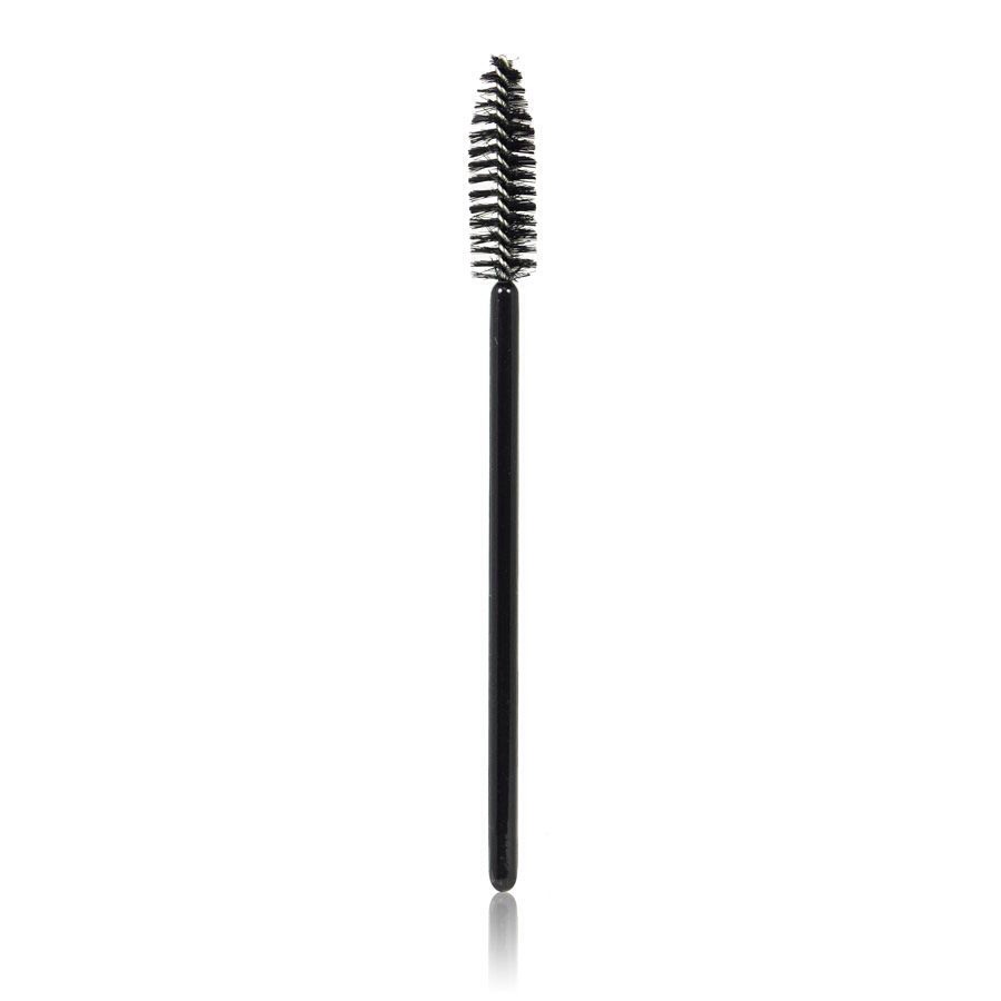 Use a mascara wand and hairspray to take flyaway hair. Take an old, cleaned mascara wand and spray it with hairspray then swipe over hair to keep hair down.