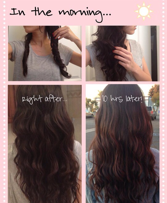 Overnight tutorial beach waves . 💆💕