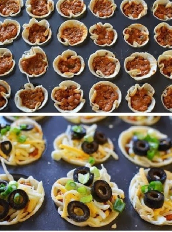 Mini Tacos Bowls!! 