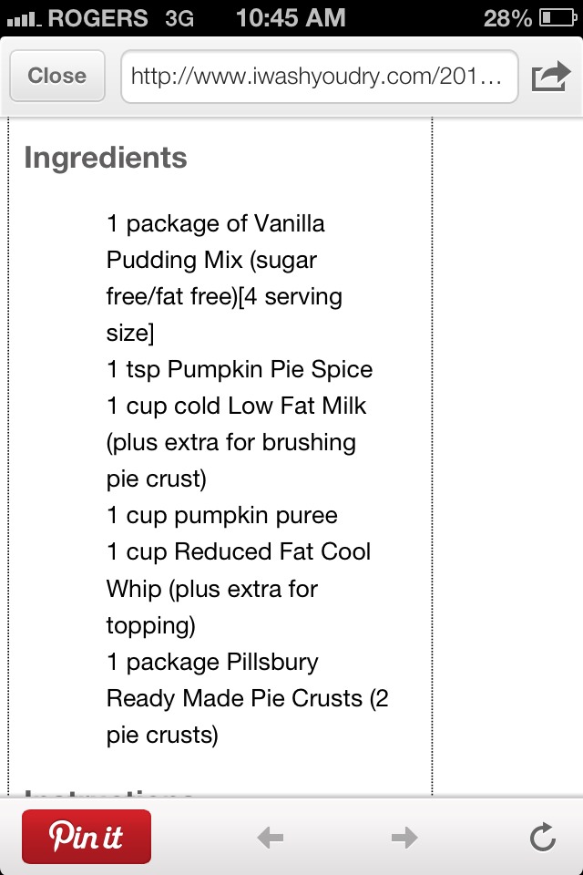 Skinny Pumpkin Pie Cannolis!!
