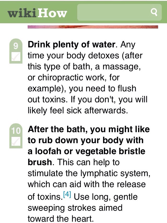 10 Steps On How To Properly Do A Detox Bath!