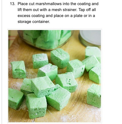 💚Mint Tea Marshmallows💚