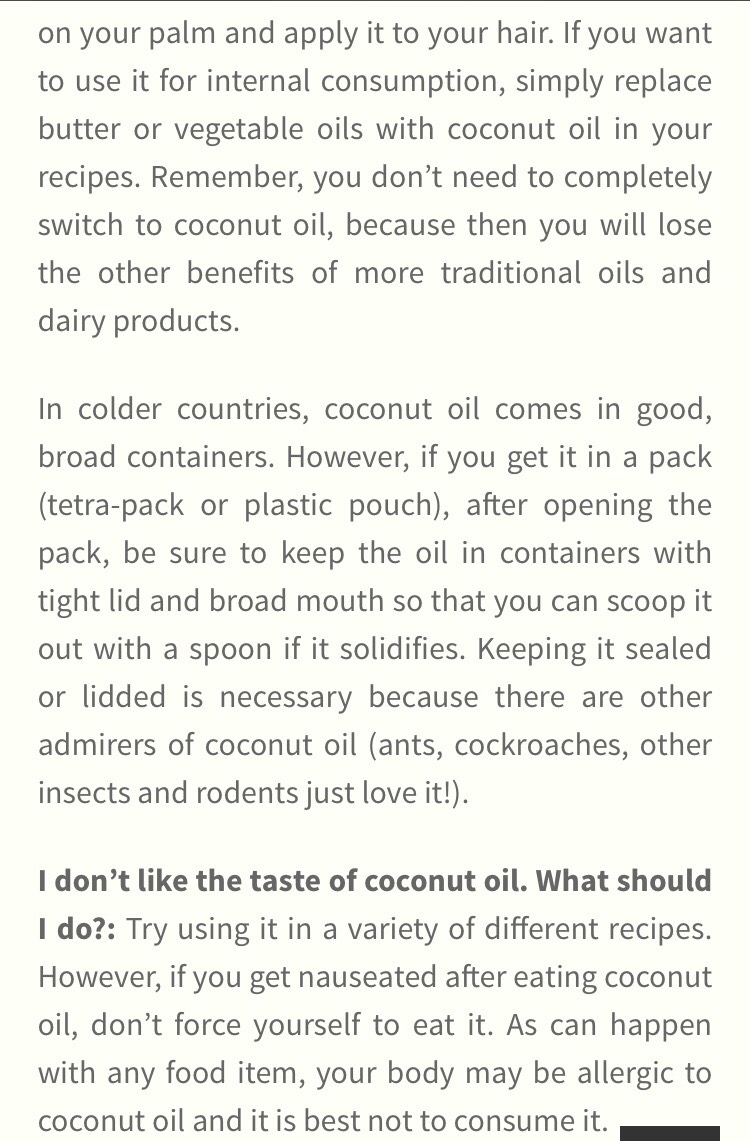 ✨All About Coconut Oil✨