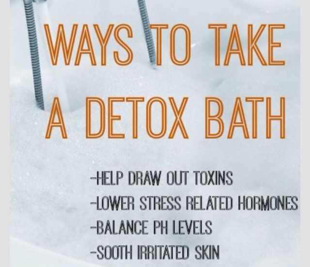 3 Natural Detox Bath Recipes