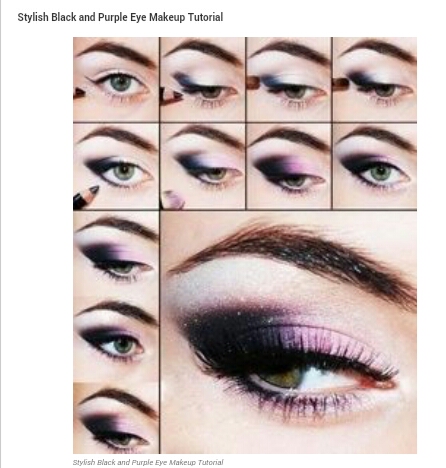 Top Ten Amazing Black Eye Makeup Tutorials!!!!!