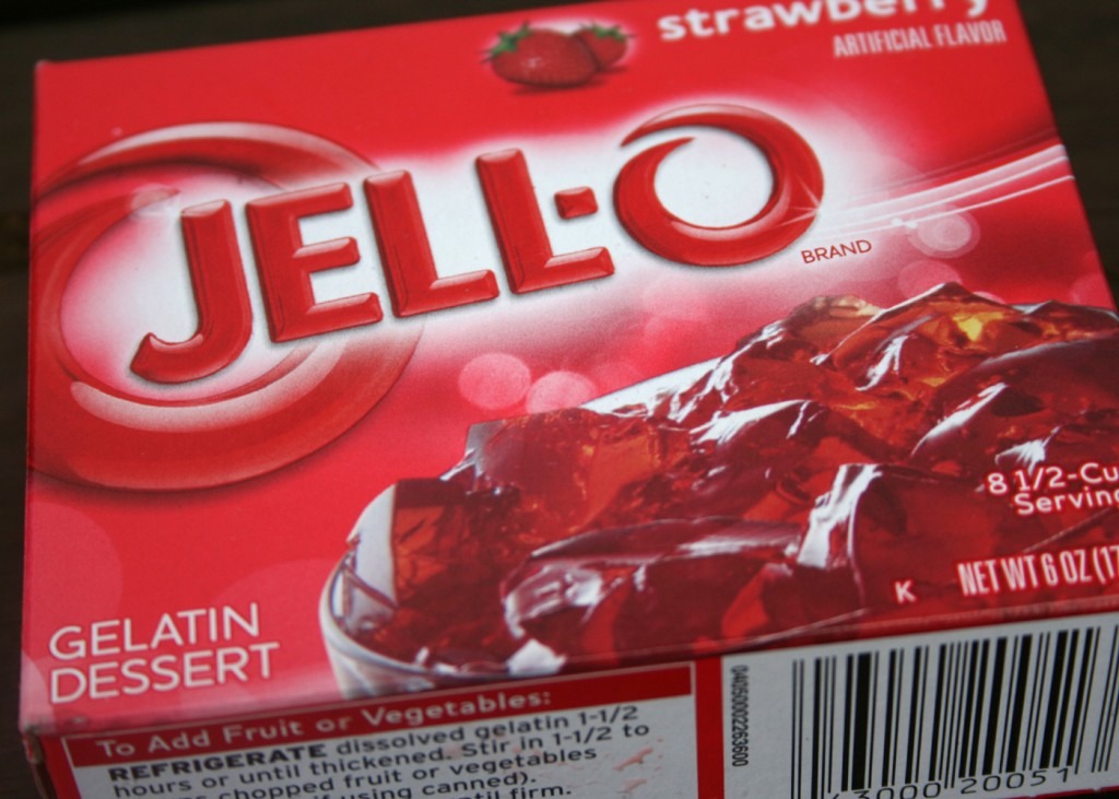 What you need is just a regular box of jello, and whatever flavor sounds good to you, also depends on the alcohol flavor you buy. Like raspberry jello = raspberry vodka.