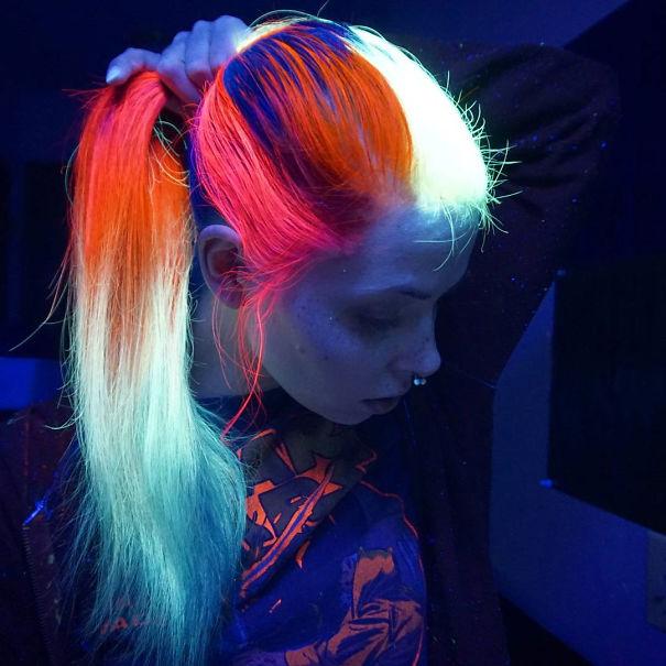 Glow In The Dark Rainbow Hair For 2016 & How To Get It!