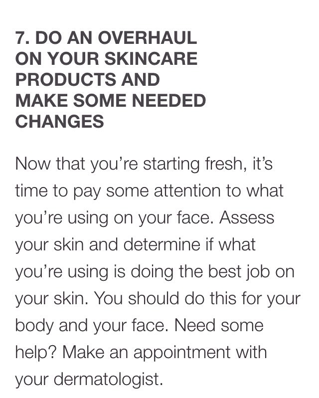 ☺️Skincare Tips😊