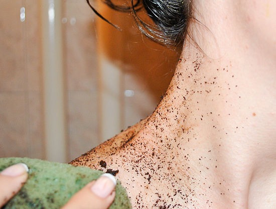 4. If you’re starting to notice cellulite creeping up anywhere, use coffee grounds as a body scrub. The caffeine will stimulate skin cells and using it as a scrub will get rid of any dead skin trying to cling to life.