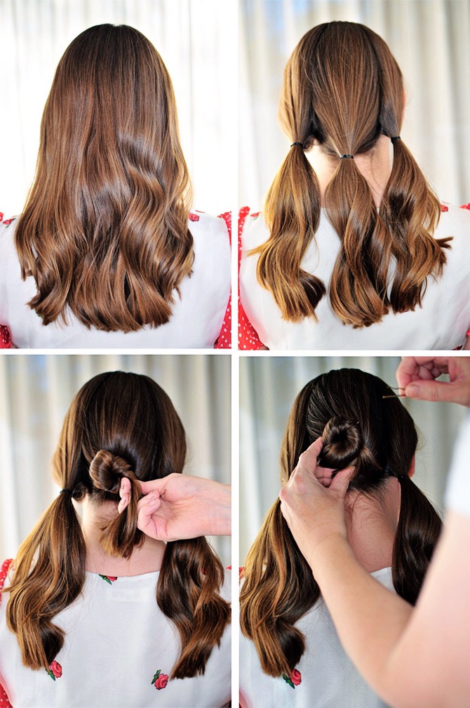 2⃣2⃣ cute summer hairstyle  step by step 😄👍💕