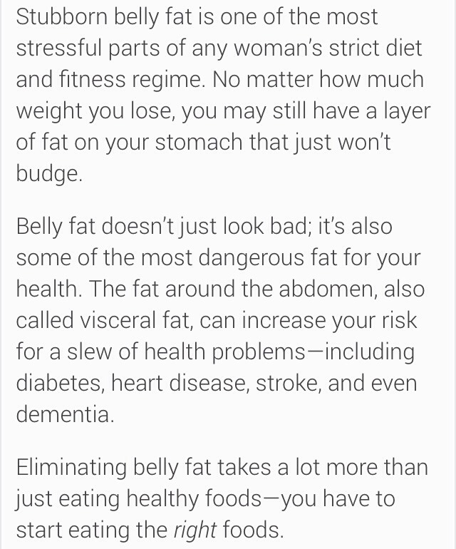 👊5⃣ All-Natural Ways To Help Melt Away Stubborn Belly Fat!👊