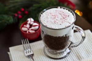 Chocolate Peppermint Mug Cake