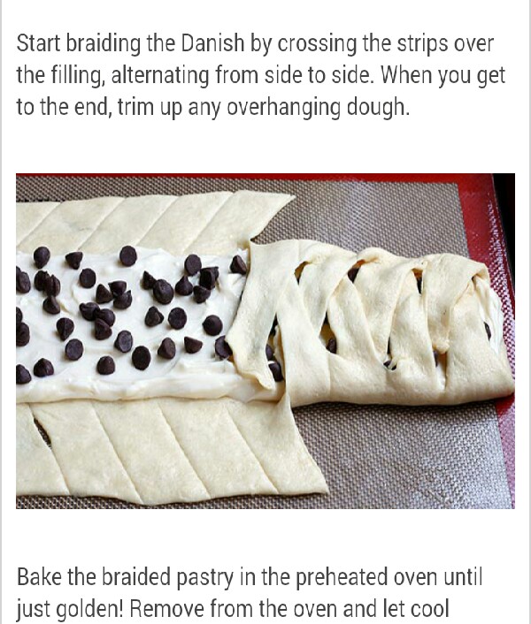 Chocolate Chip Crescent Danish!!