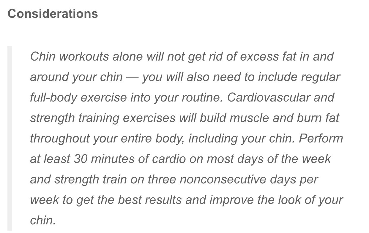 Workouts To Slim Down Your Neck And Face. 😊