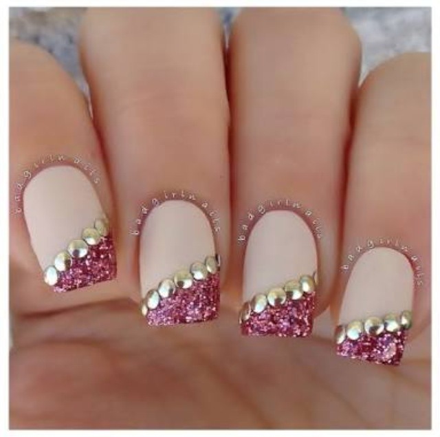 Easy Glitter Gradient