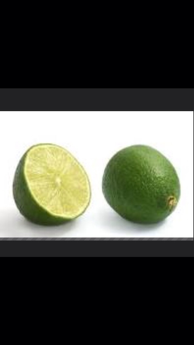Get a lime and slice into half and apply on lips in a circular motion