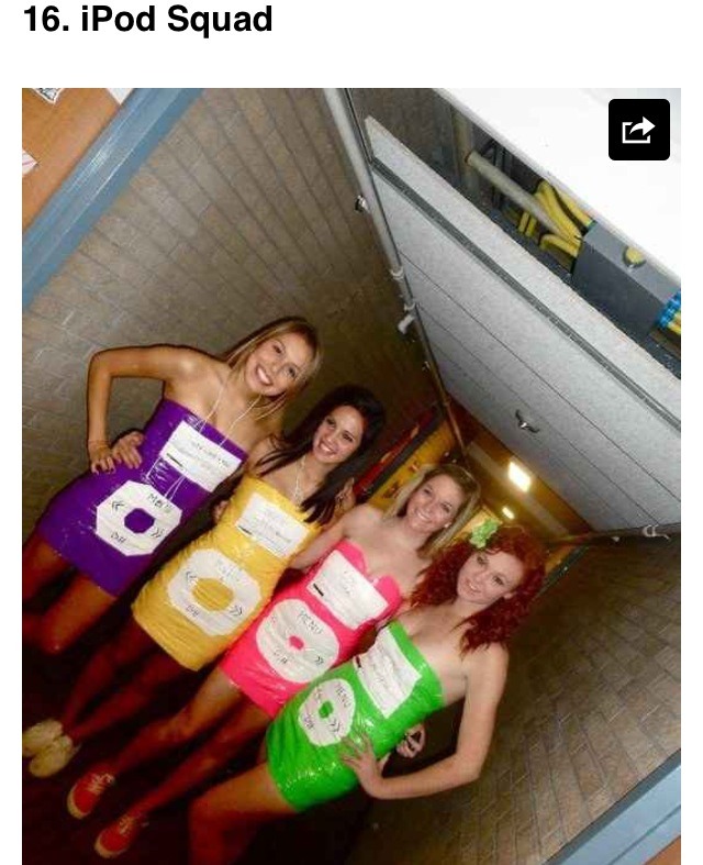 2⃣7⃣ Simple Costumes You Can Totally Make The Day Before Halloween! #HalloweenTip