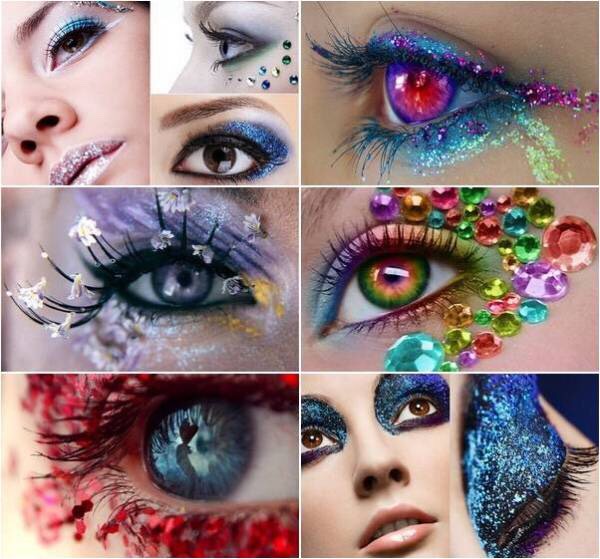 My ladies who love glitter, gemstones, and Bedazzlers our time is here.....arts and crafts make up is white hot for Summer 2016.