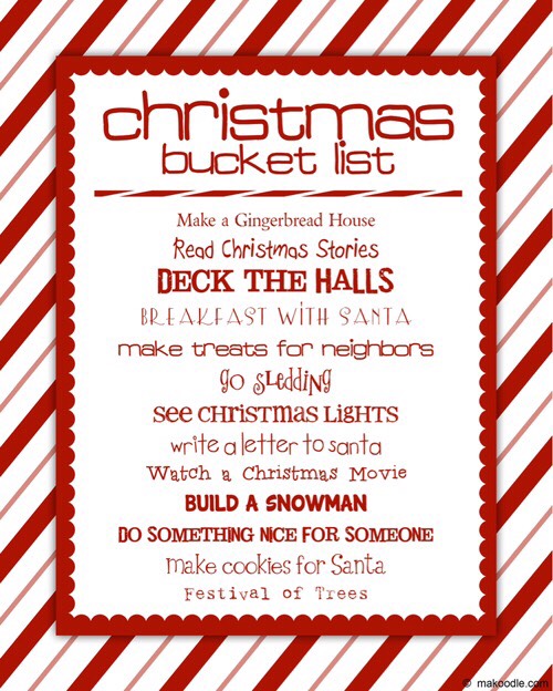 WINTER BUCKET LIST|2015-16