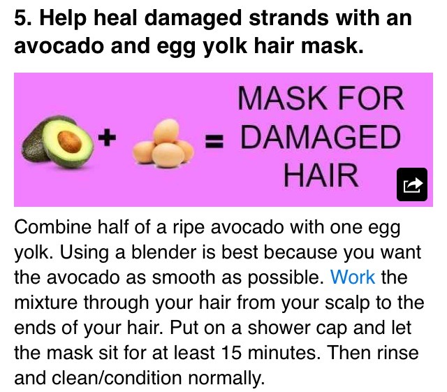 Easy Simple One Or Two Ingredient Treatments For Healthy And Beautiful Hair