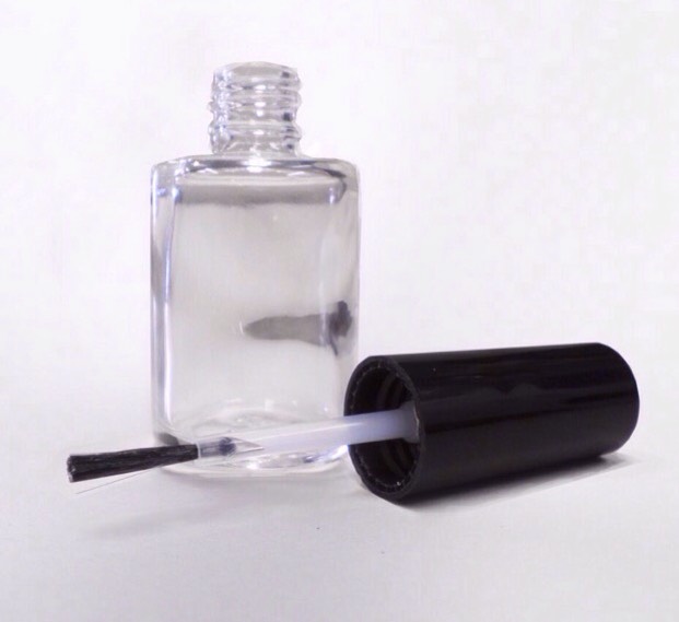 Get clear nail varnish.