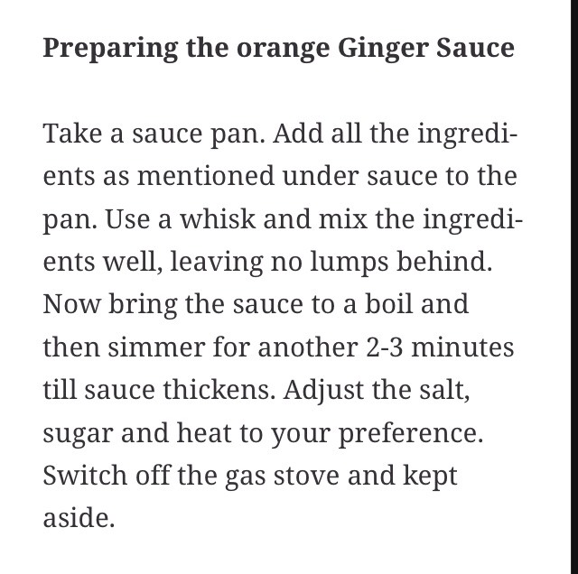 Tofu/paneer In Orange Ginger Sauce!! Yummy Vegetarian Recipe 😋😋 