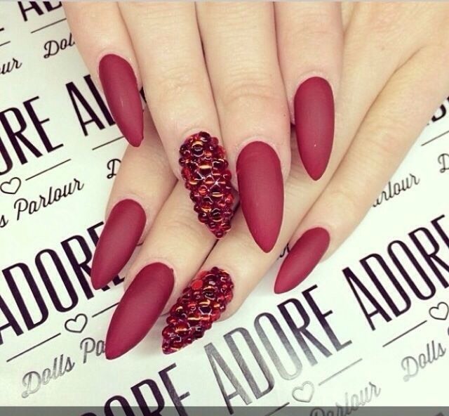 Gorgeous Matte Nails For Fall