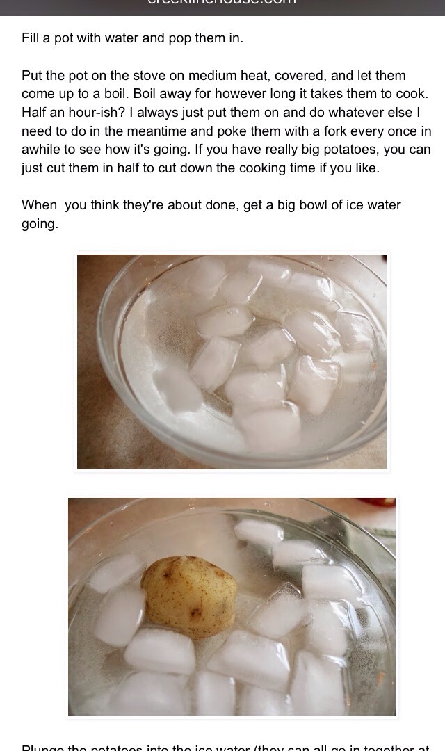 How To Quickly Peel Potatoes