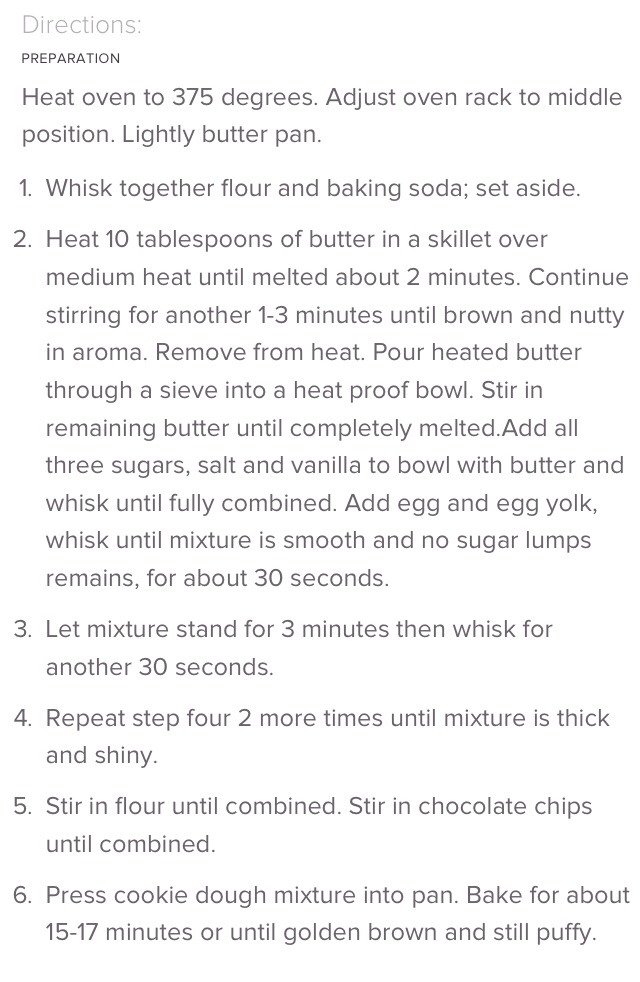 Skillet Cooked Chocolate Chip Cookies 🍪