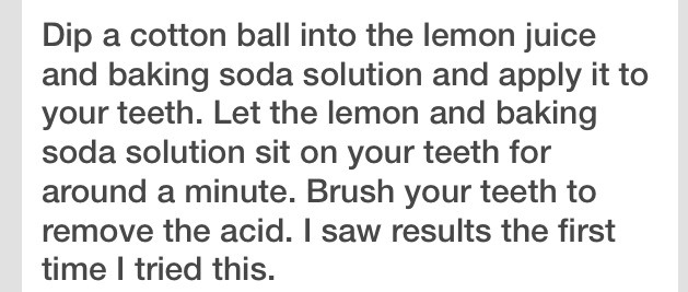 Get White Teeth!! 😁
