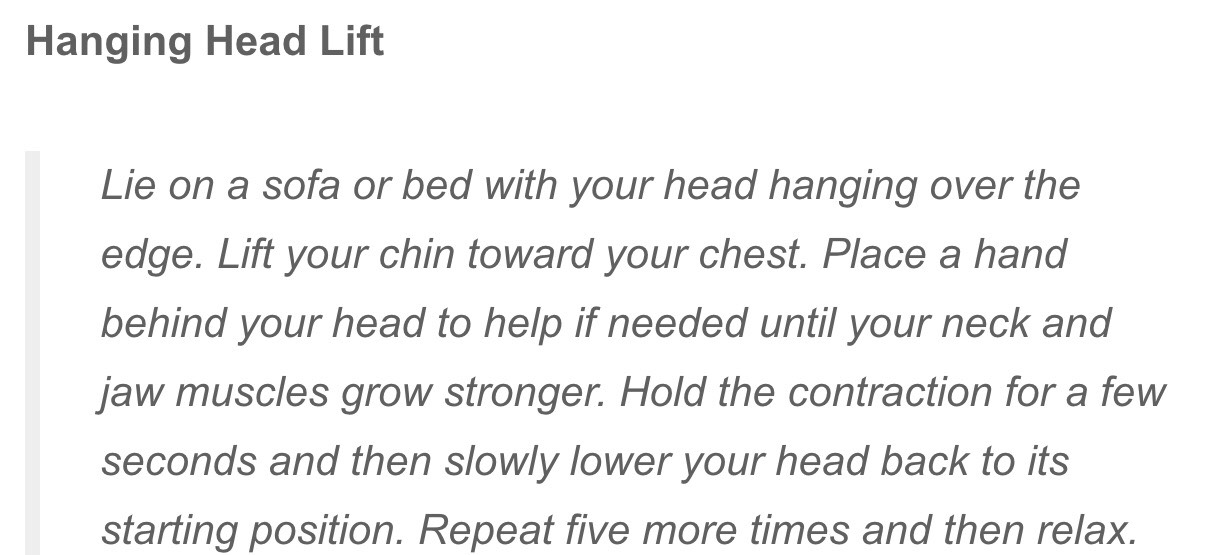 Workouts To Slim Down Your Neck And Face. 😊