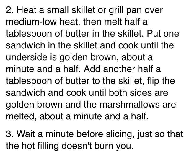 " Delicious Grilled Nutella & Marshmallow Sandwiches"