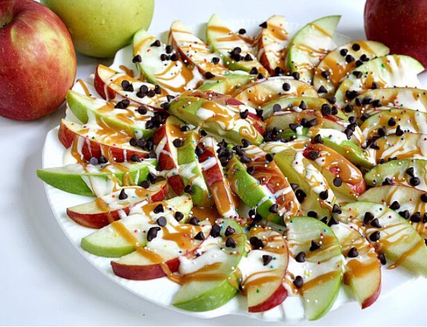 Caramel Apple Nachos 