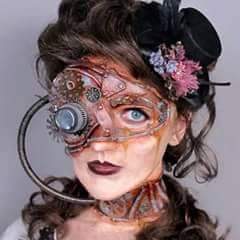 Cool Halloween Makeup. 