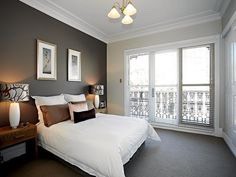 That way, the carpet isn’t such a focal point and your room feels like a clean, blank canvas just waiting to be styled.