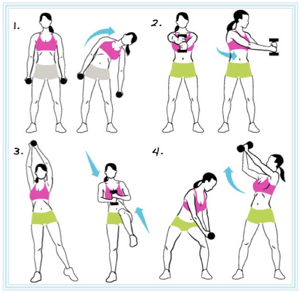 Standing Up Ab Exercises  